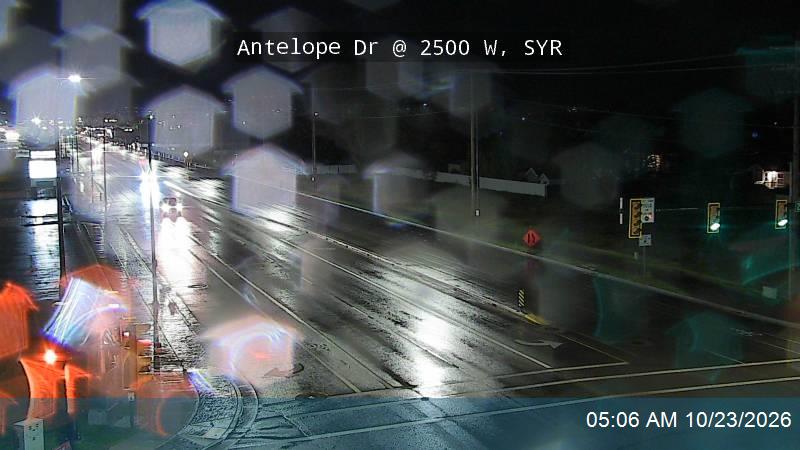 Antelope Dr / 1700 S / SR-127 @ 2500 W, SYR