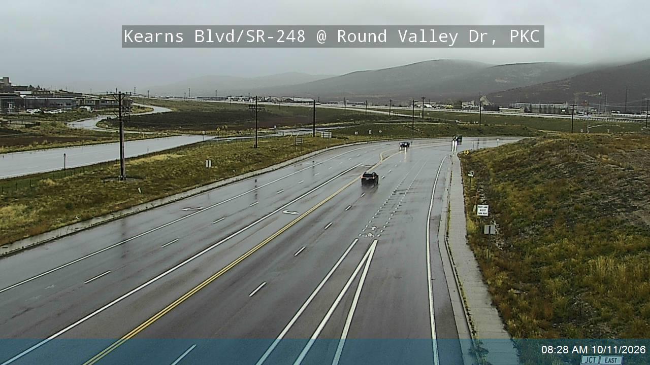 UDOT camera: Kearns Blvd / SR-248 @ Round Valley Dr, PKC
