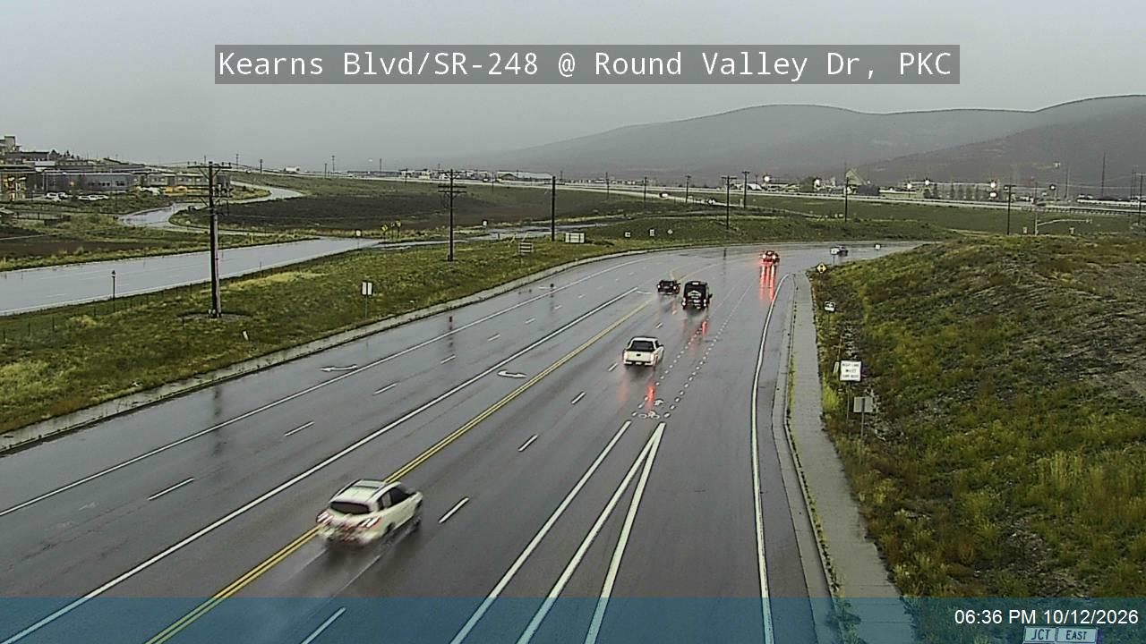 UDOT camera: Kearns Blvd / SR-248 @ Round Valley Dr, PKC
