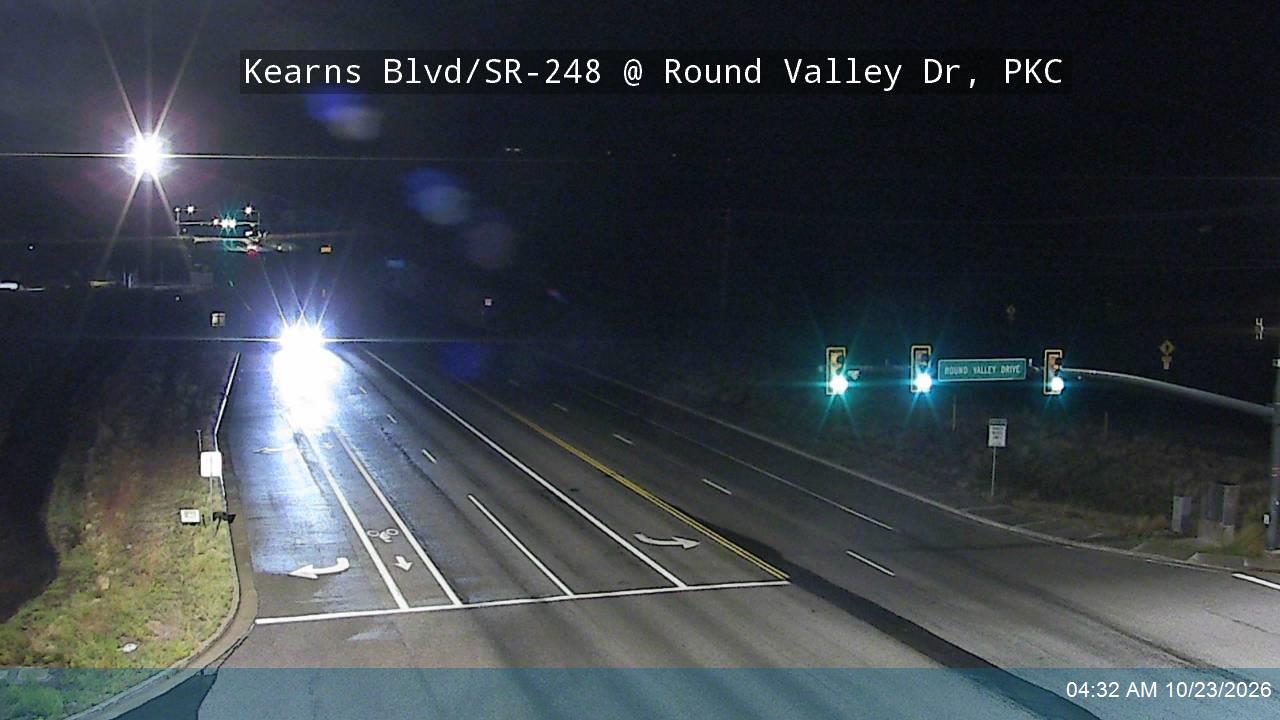 UDOT camera: Kearns Blvd / SR-248 @ Round Valley Dr, PKC