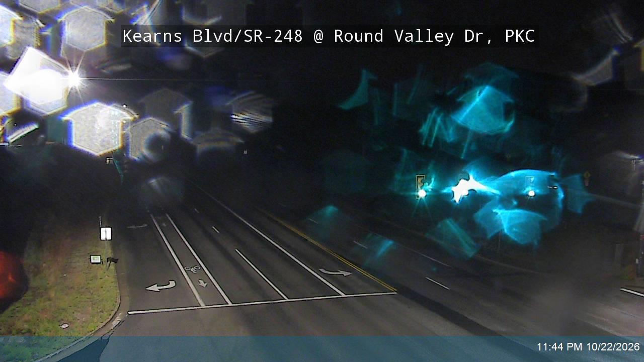 UDOT camera: Kearns Blvd / SR-248 @ Round Valley Dr, PKC