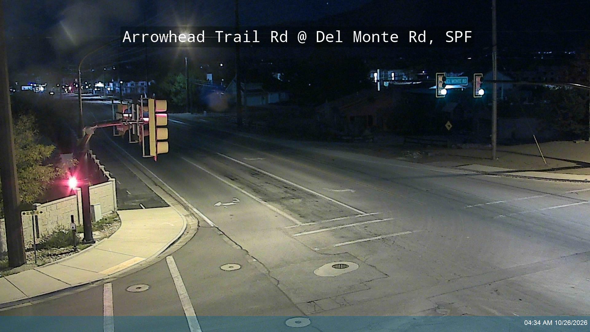 Arrowhead Trail Rd / SR-164 @ Del Monte Rd, SPF