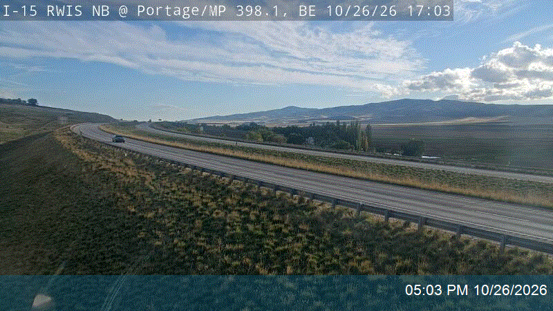I-15 RWIS NB @ Portage / MP 398.06, BE