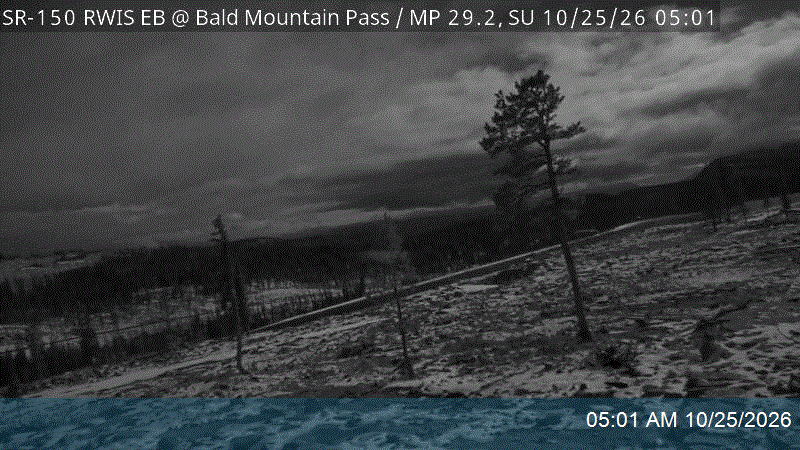 SR-150 RWIS EB @ Bald Mountain Pass / MP 29.2, SU