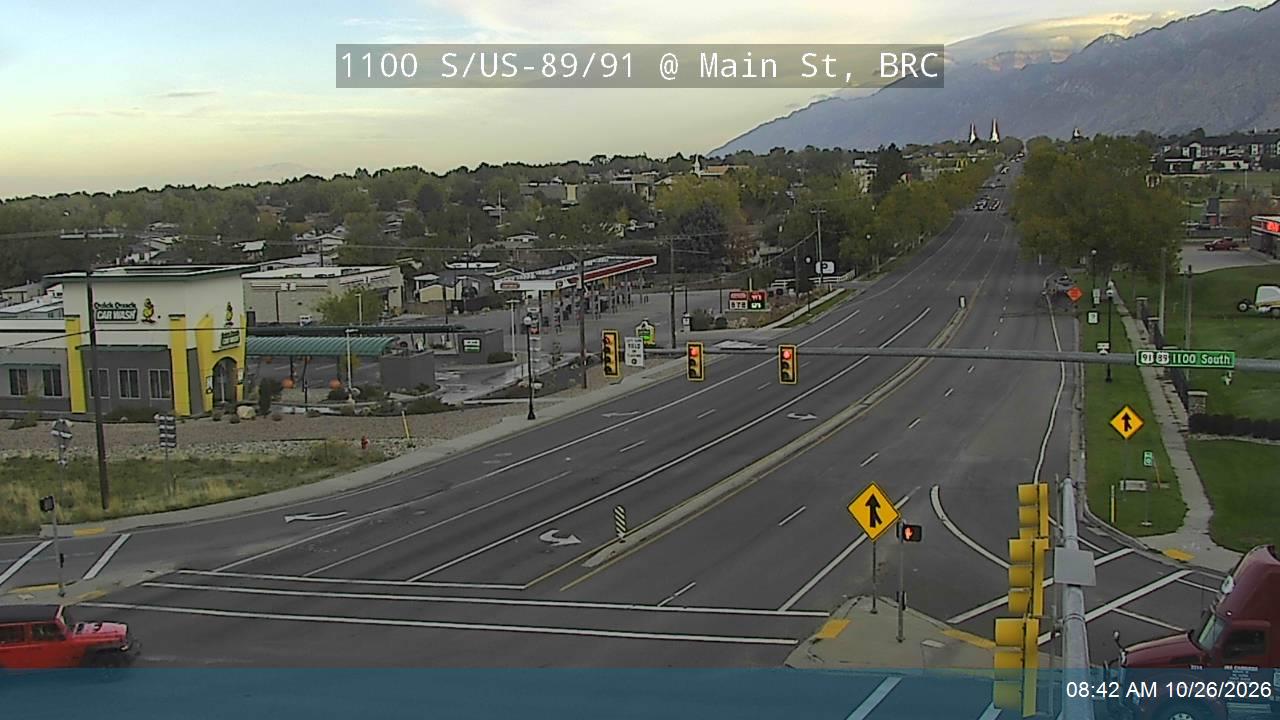 1100 S / US-89/91 @ Main St / US-89 / SR-13, BRC