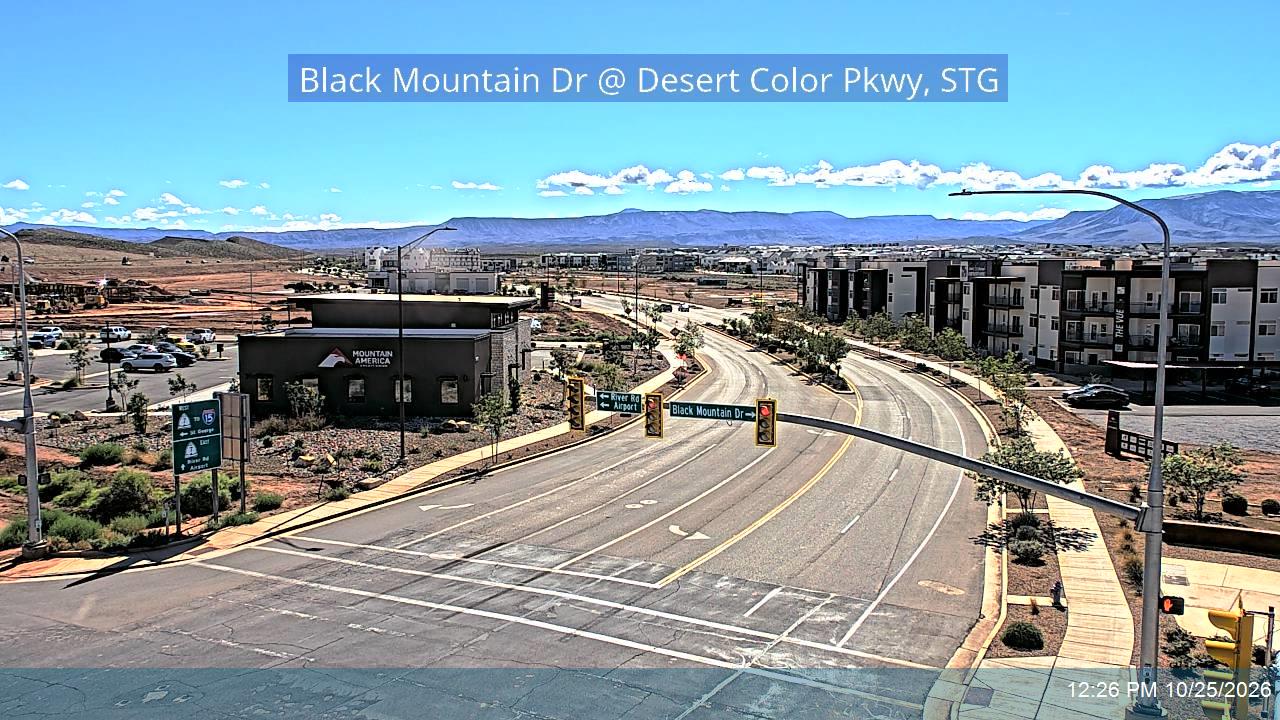 Southern Pkwy / SR-7 / SB Ramp (Black Mountain Dr) @ Desert Color Pkwy, STG