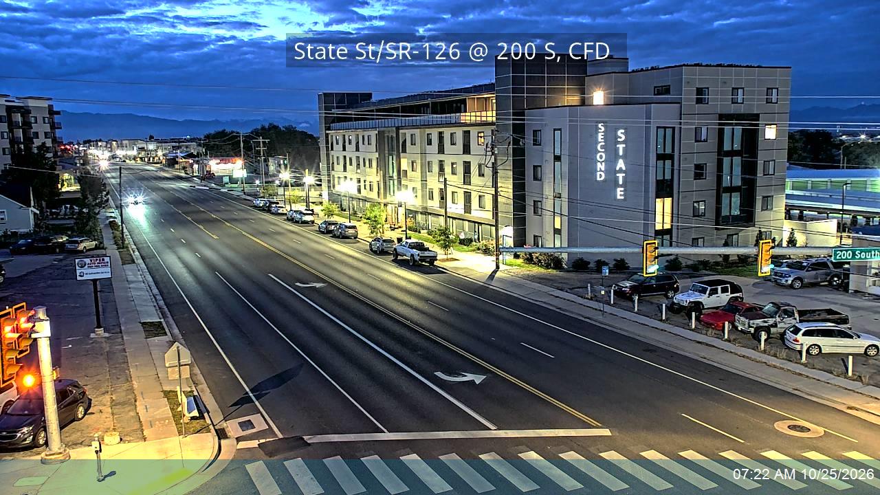 SR-126 / State St @ 200 S, CFD