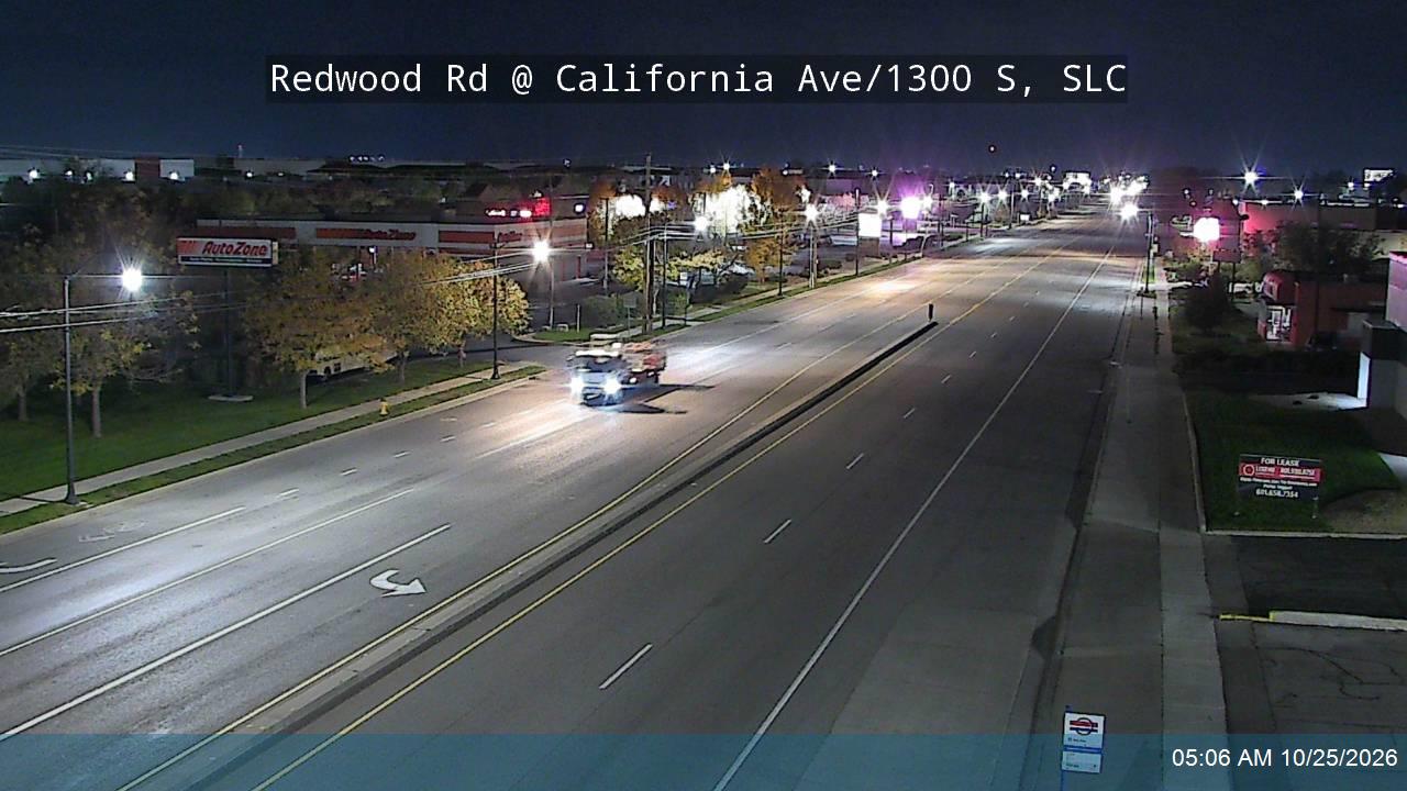 Redwood Rd / SR-68 @ California Ave, SLC