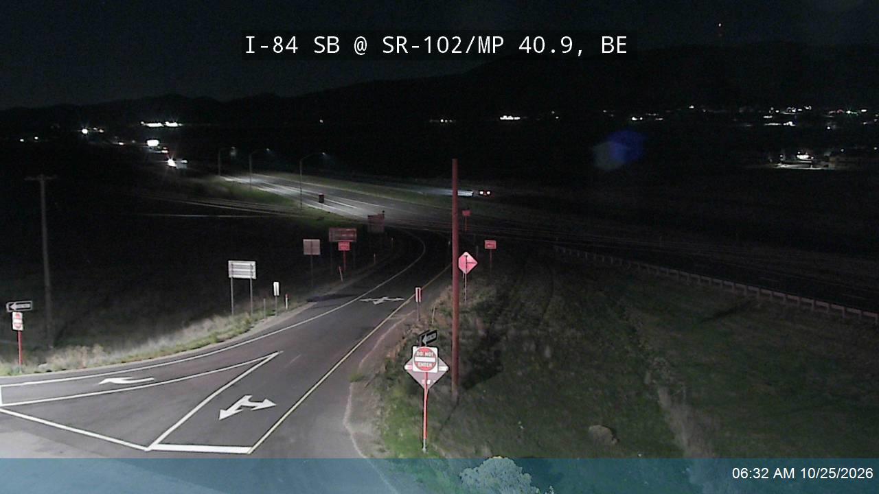 Main St / SR 102 @ I-84 SB Ramp TRE