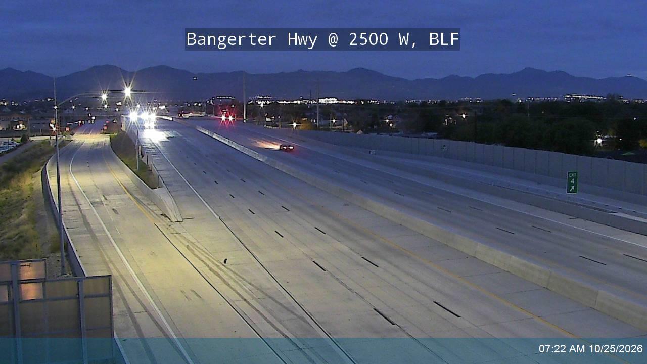 Bangerter Hwy / SR-154 @ 2500 W / MP 3.82, BLF