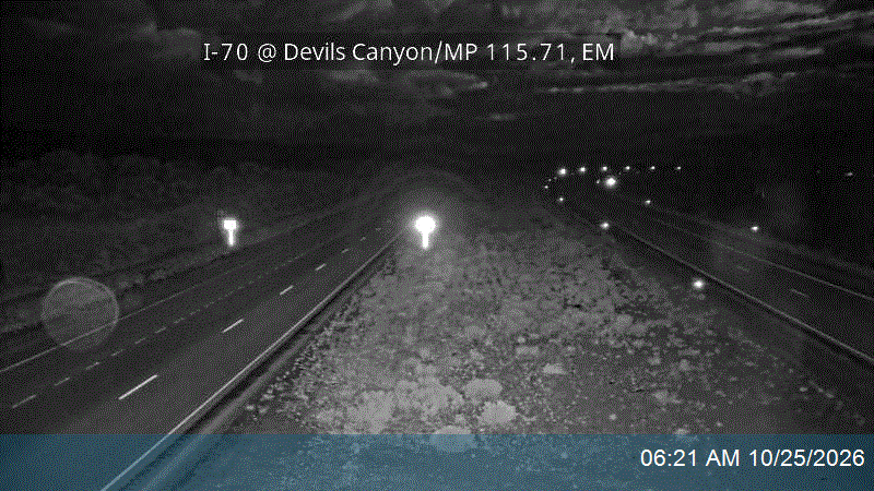 I-70 @ Devils Canyon / MP 115.71, EM