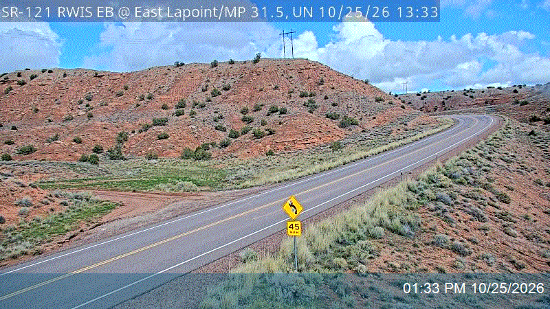 SR-121 RWIS EB @ East Lapoint / MP 31.45, UN