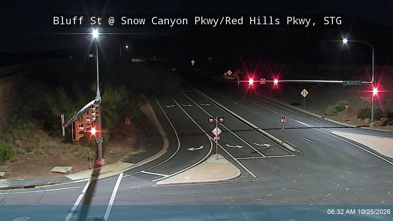 Bluff St / SR-18 @ Snow Canyon Pkwy / Red Hills Pkwy, STG