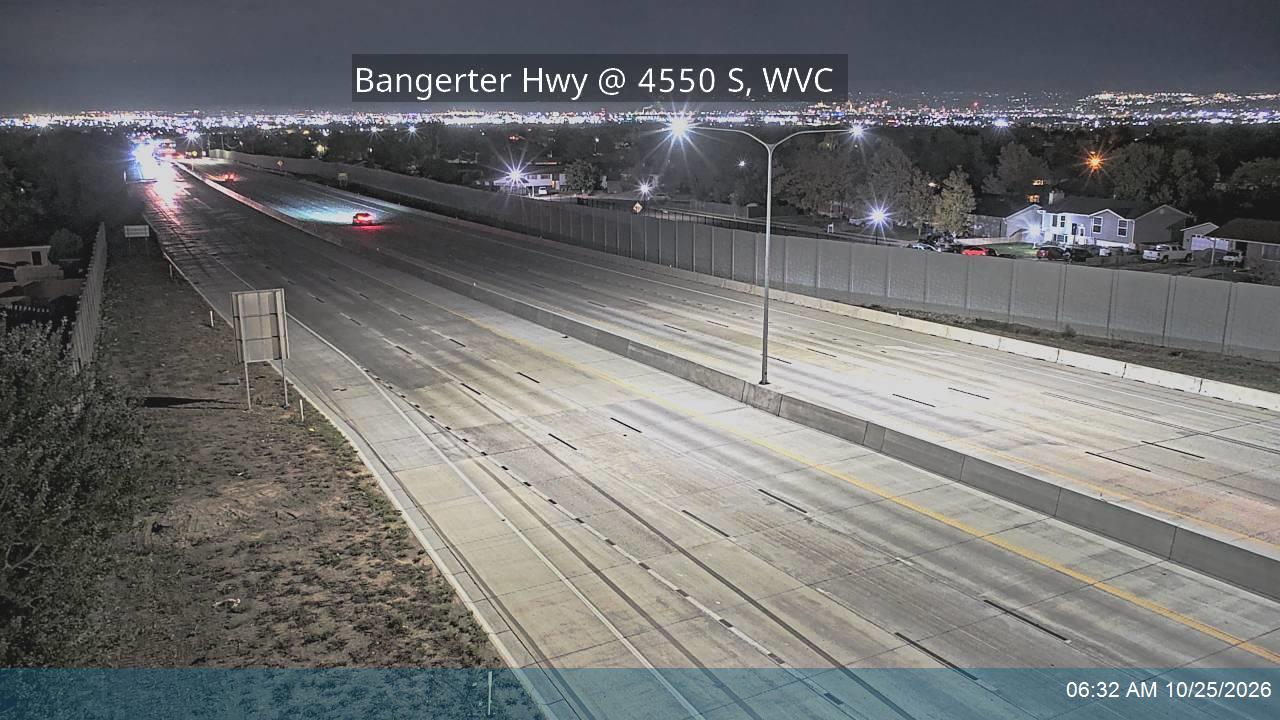 Bangerter Hwy / SR-154 SB @ MP 16.98, WVC
