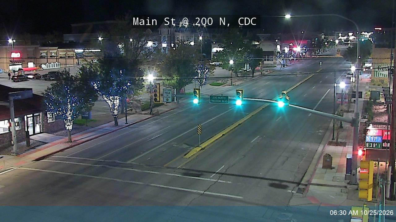 Main St / SR-130 @ 200 N / Freedom Blvd / SR-56, CDC