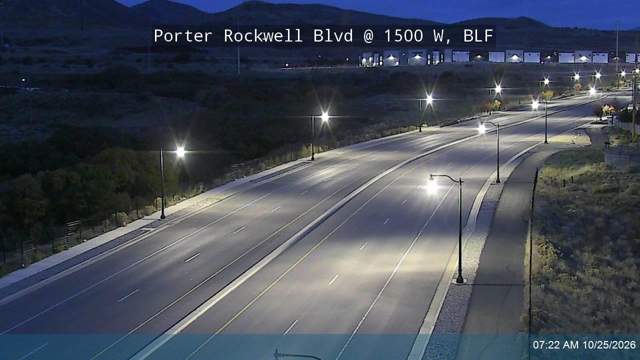 Porter Rockwell Blvd / SR-131 @ 1500 W, BLF