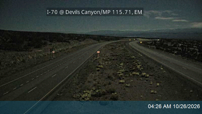 I-70 @ Devils Canyon / MP 115.71, EM