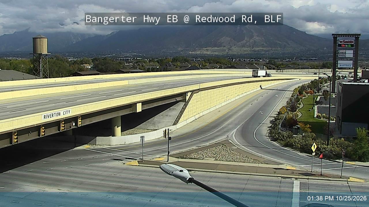 Bangerter Hwy / SR-154 EB @ Redwood Rd / SR-68, BLF