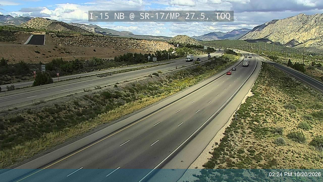 I-15 NB @ SR-17 / MP 27.5, TOQ