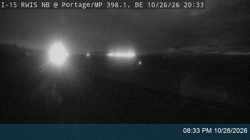 I-15 RWIS NB @ Portage / MP 398.06, BE
