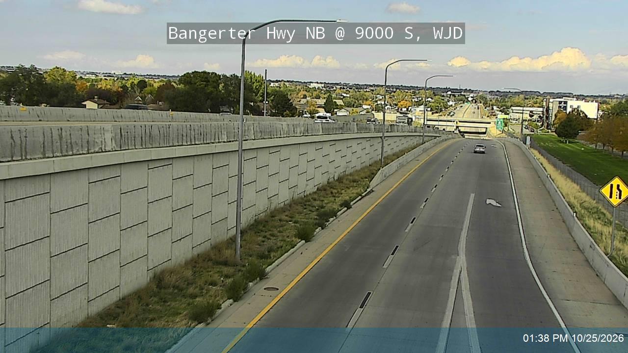 Bangerter Hwy / SR-154 NB @ 9000 S / SR-209, WJD