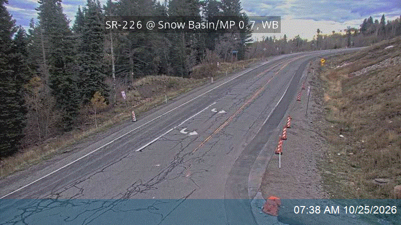 SR-226 @ Snow Basin / MP 0.7, WB