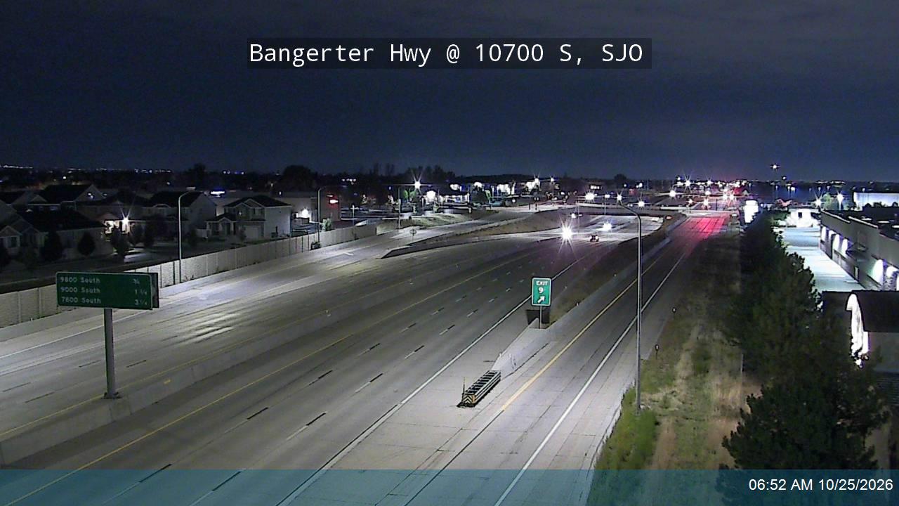 Bangerter Hwy / SR-154 @ 10700 S, SJO