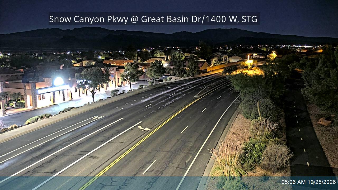 Snow Canyon Pkwy @ Great Basin Dr / 1400 W, STG
