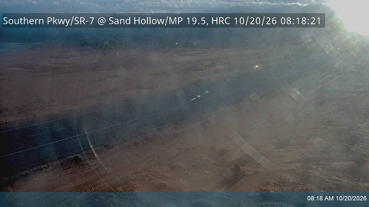 Southern Pkwy / SR-7 RWIS EB @ Sand Hollow Reservoir / MP 19.5, HRC