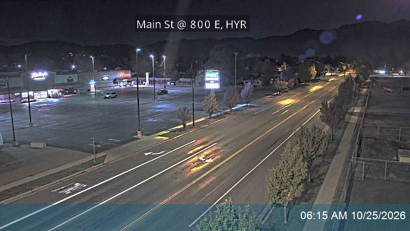 Main St / SR-101 @ 800 E / SR-165, HYR