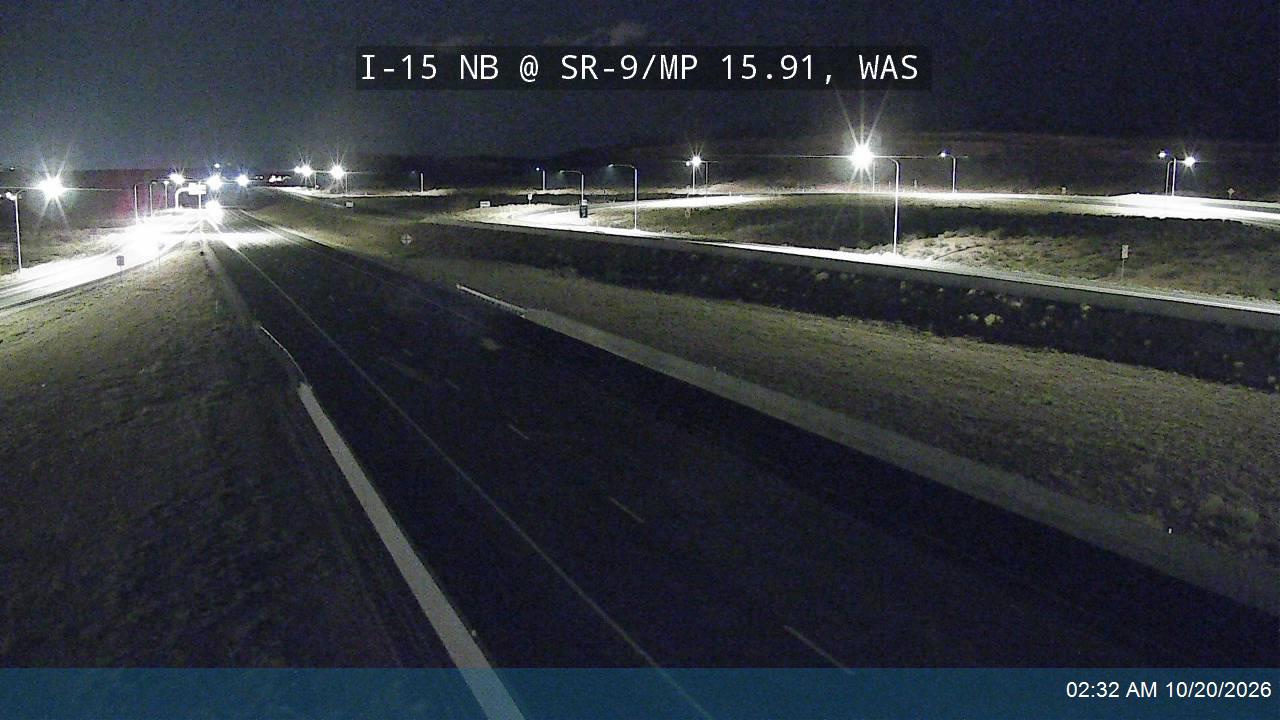 I-15 NB @ State St / SR-9 / MP 15.91, WAS