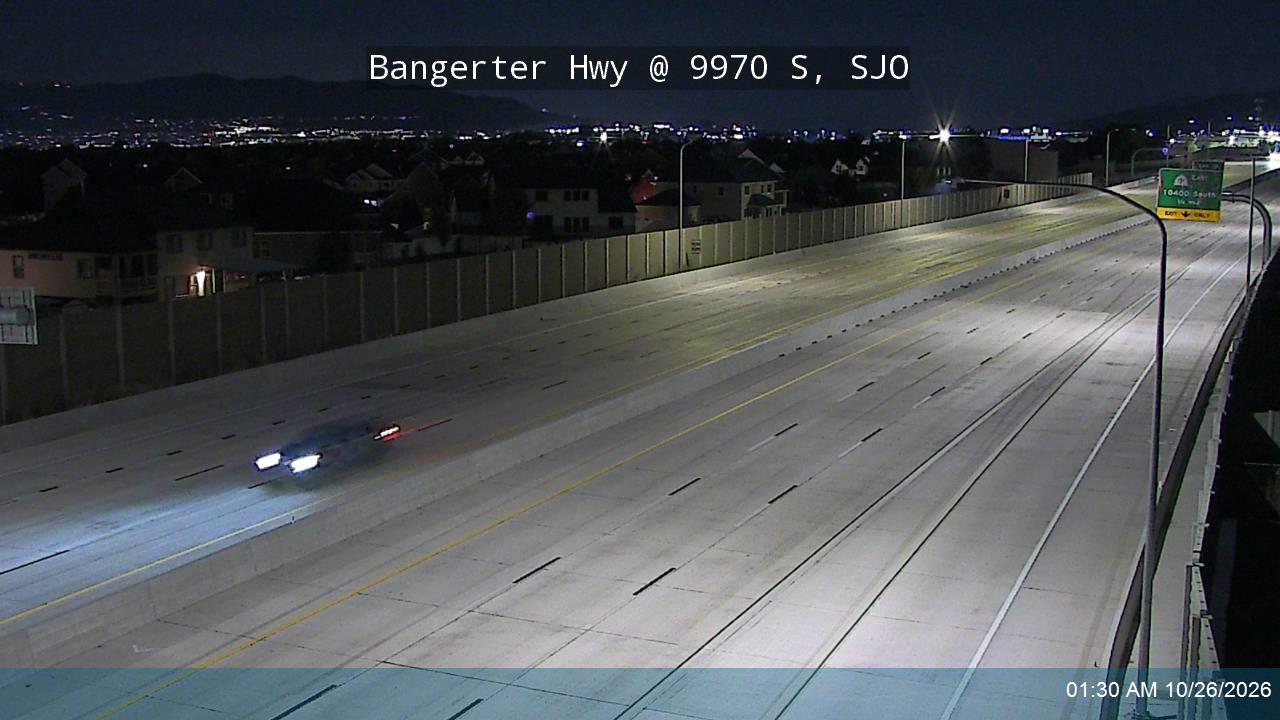 Bangerter Hwy / SR-154 @ 9970 S / MP 9.97, SJO