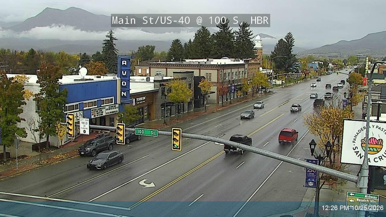 Main St / US-40 @ 100 S / MP 17, HBR