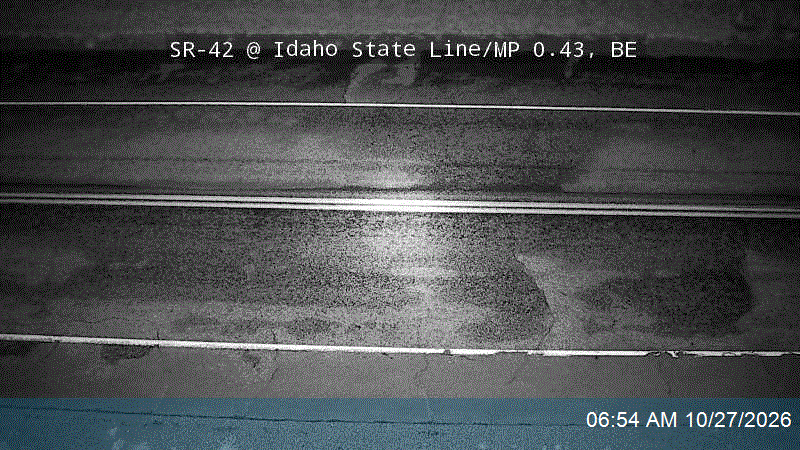 SR-42 @ Idaho State Line / MP 0.43, BE