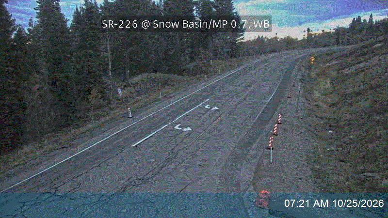SR-226 @ Snow Basin / MP 0.7, WB