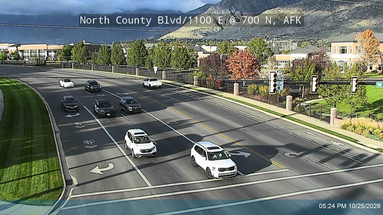North County Blvd / 1100 E / SR-129 @ 700 N, AFK