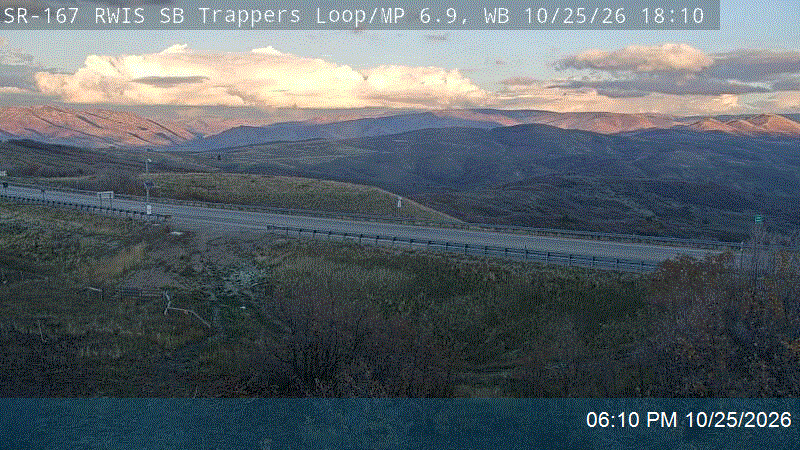 SR-167 / Trappers Loop RWIS SB @ SR-226 / Snow Basin Rd / MP 6.92, WB