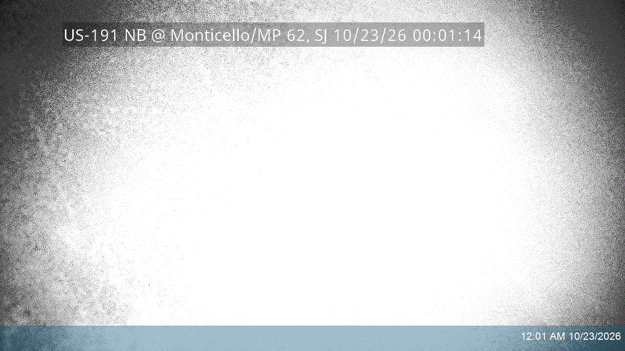 US-191 RWIS NB @ Monticello / MP 62, SJ