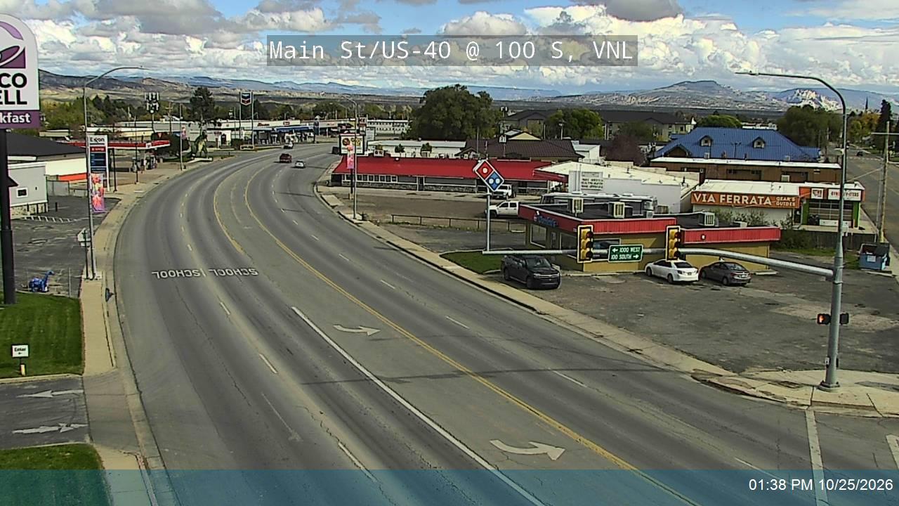 Main St / US-40 @ 100 S / MP 143.4, VNL