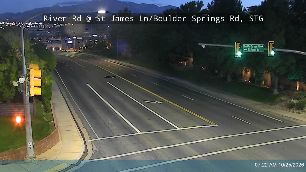 River Rd @ St James Ln / Boulder Springs Rd, STG