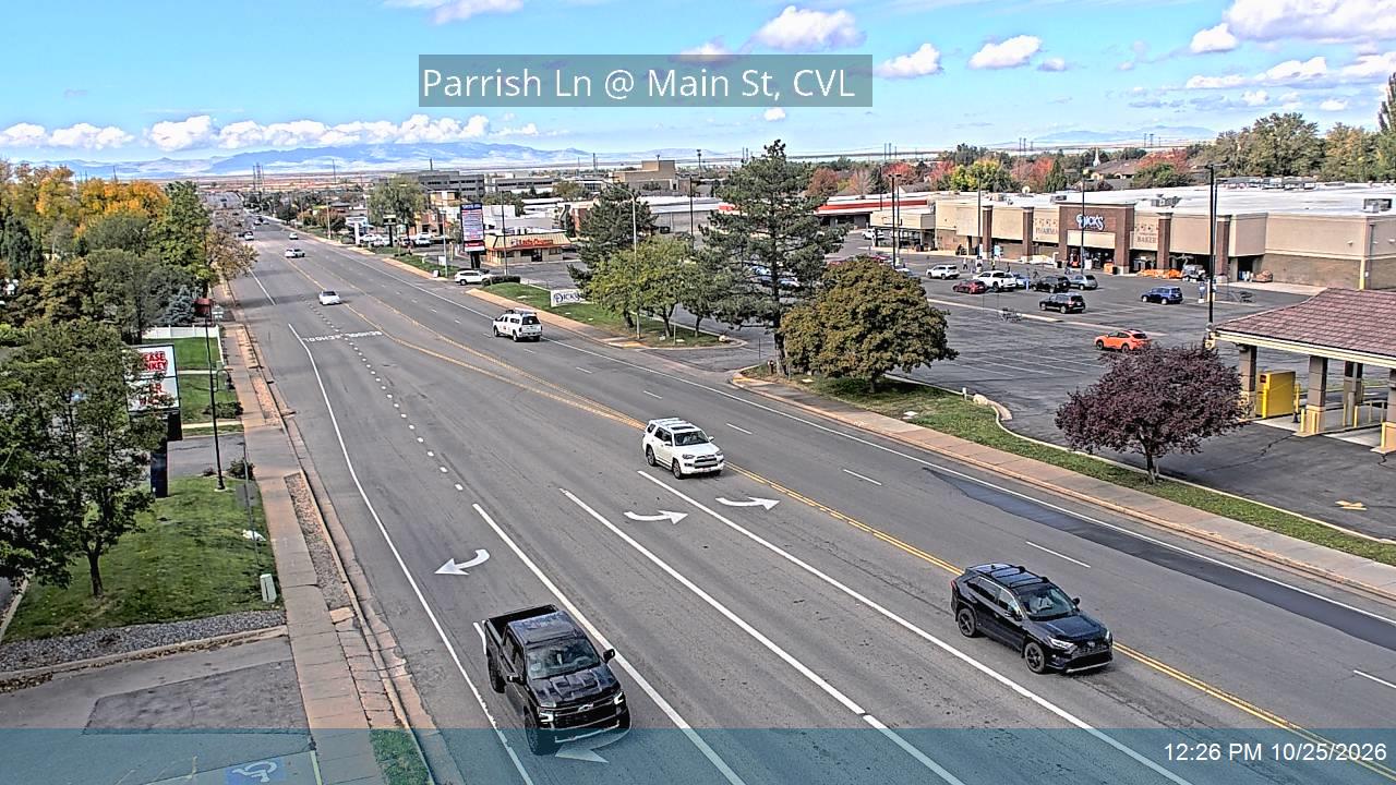 Parrish Ln / 400 N / SR-105 @ Main St / SR-106, CVL