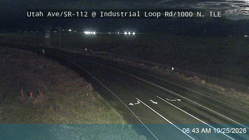 Utah Ave / SR-112 @ Industrial Loop Rd / 1000 N / SR-112, TLE