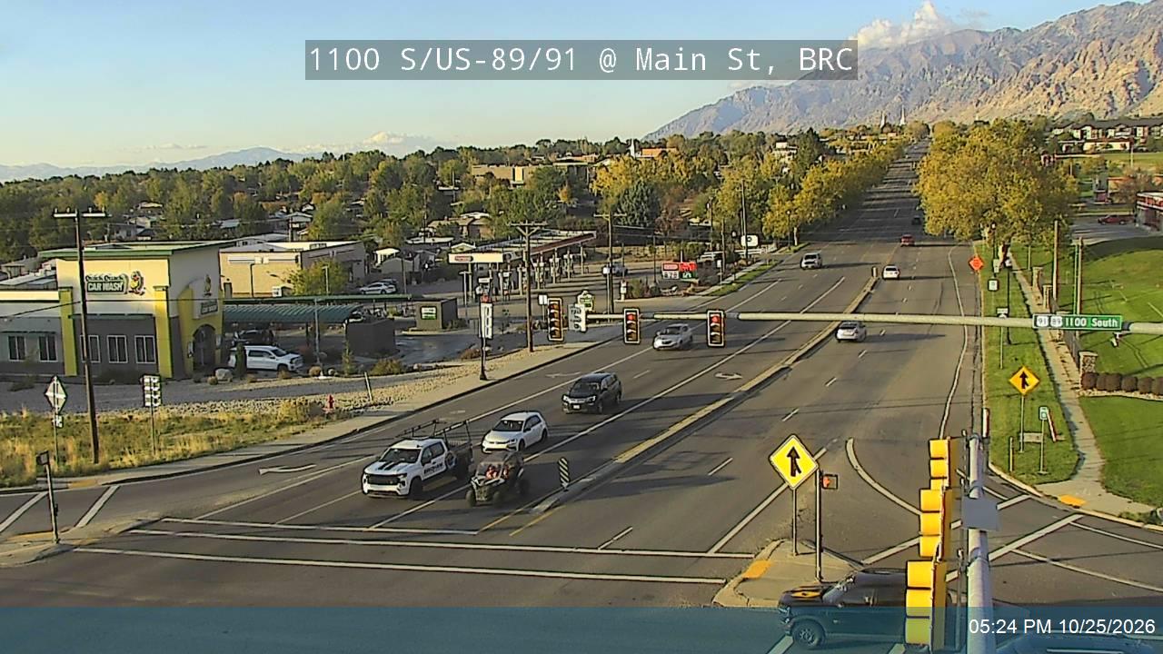 1100 S / US-89/91 @ Main St / US-89 / SR-13, BRC