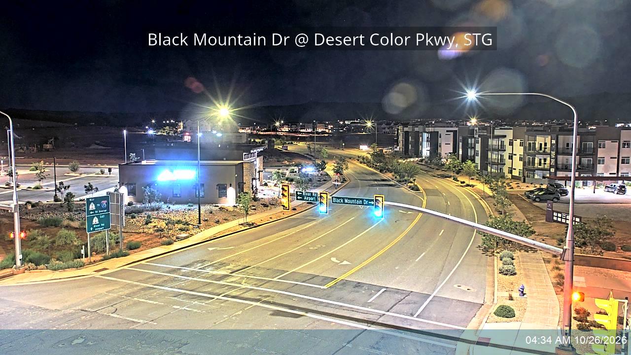 Southern Pkwy / SR-7 / SB Ramp (Black Mountain Dr) @ Desert Color Pkwy, STG
