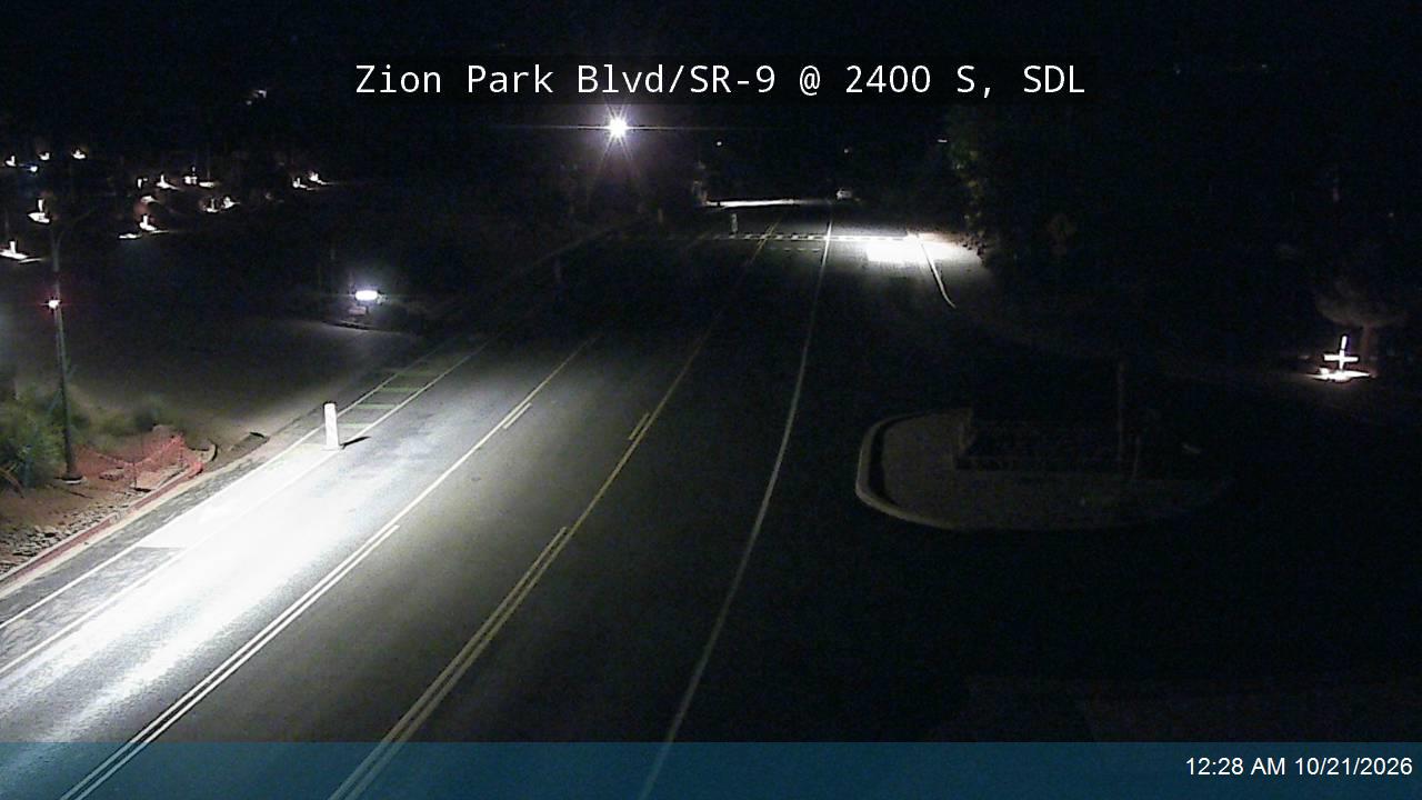 Zion Park Blvd / SR-9 @ 2400 S, SDL