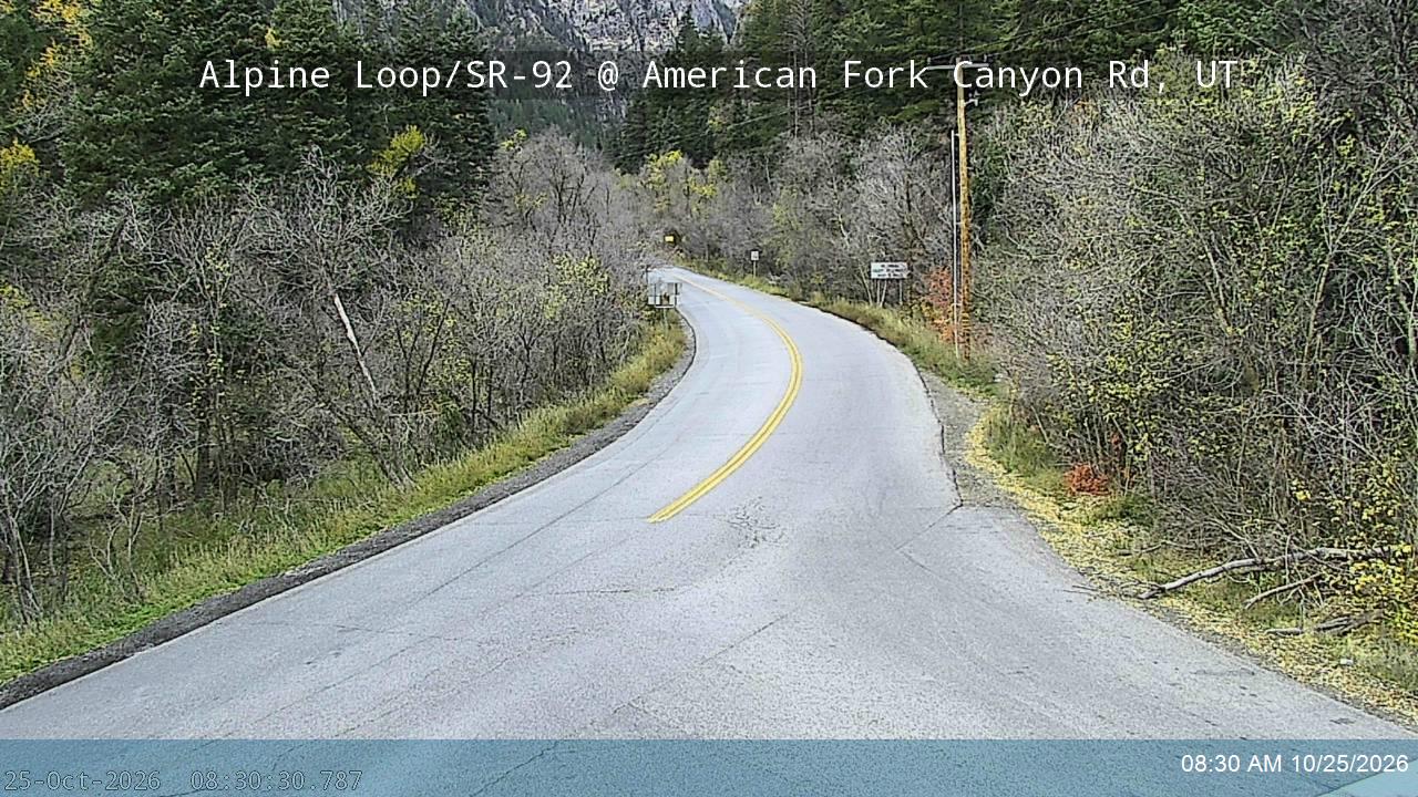 Alpine Loop / SR-92 @ American Fork Canyon Rd / SR-144, UT