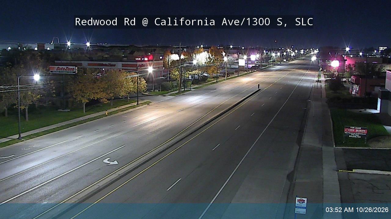 Redwood Rd / SR-68 @ California Ave, SLC
