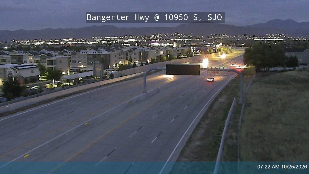 Bangerter Hwy / SR-154 @ 10950 S, SJO