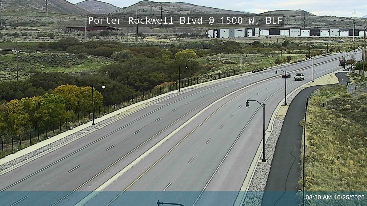 Porter Rockwell Blvd / SR-131 @ 1500 W, BLF