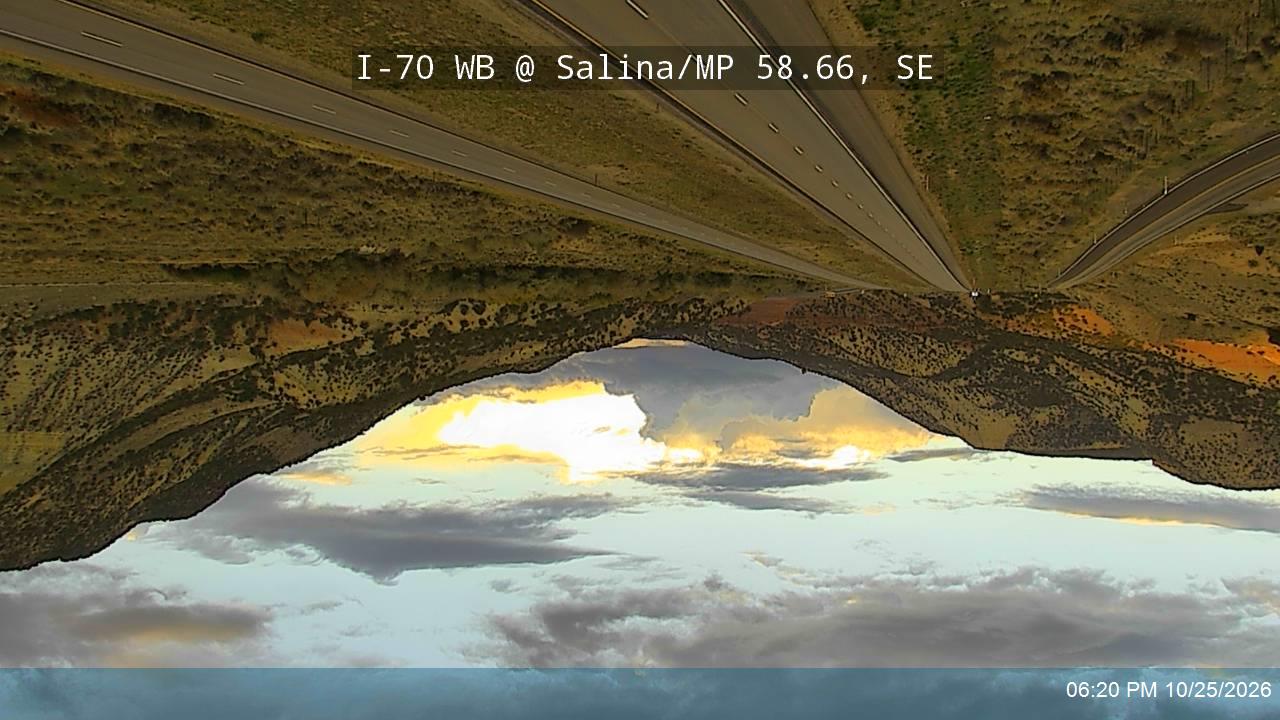 I-70 WB @ Salina VMS / MP 58.66, SE